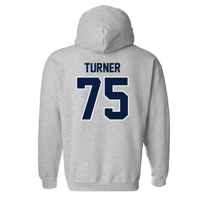 Monmouth - NCAA Football : Bleek Turner - Sports Shersey Hooded Sweatshirt-1