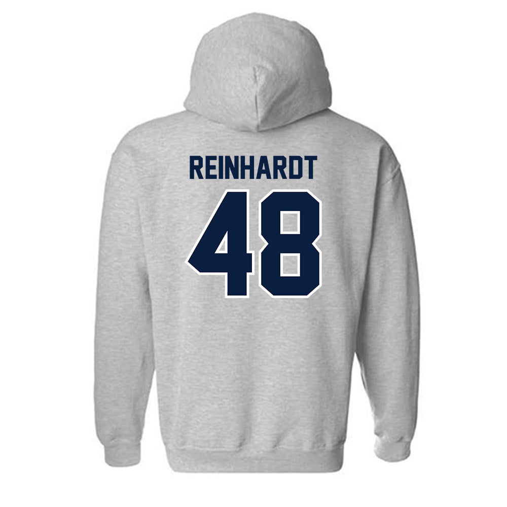 Monmouth - NCAA Football : Heath Reinhardt - Sports Shersey Hooded Sweatshirt-1