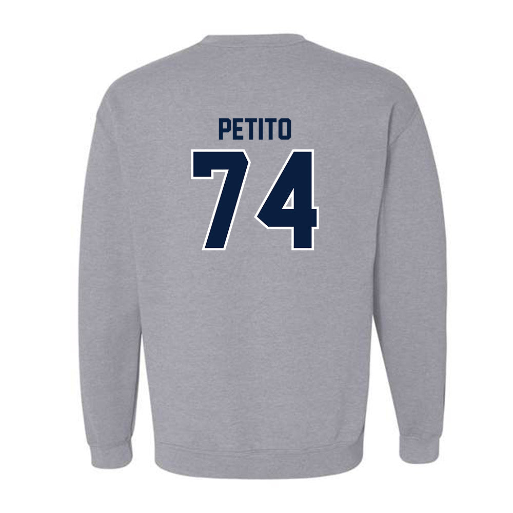 Monmouth - NCAA Football : Michael Petito - Sports Shersey Crewneck Sweatshirt