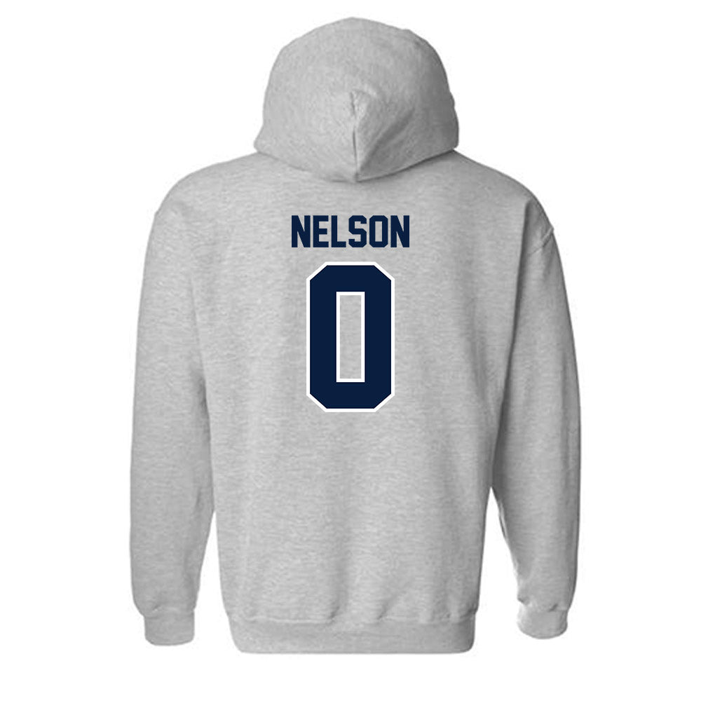 Monmouth - NCAA Football : Gavin Nelson - Sports Shersey Hooded Sweatshirt-1