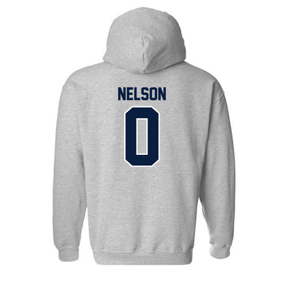 Monmouth - NCAA Football : Gavin Nelson - Sports Shersey Hooded Sweatshirt-1