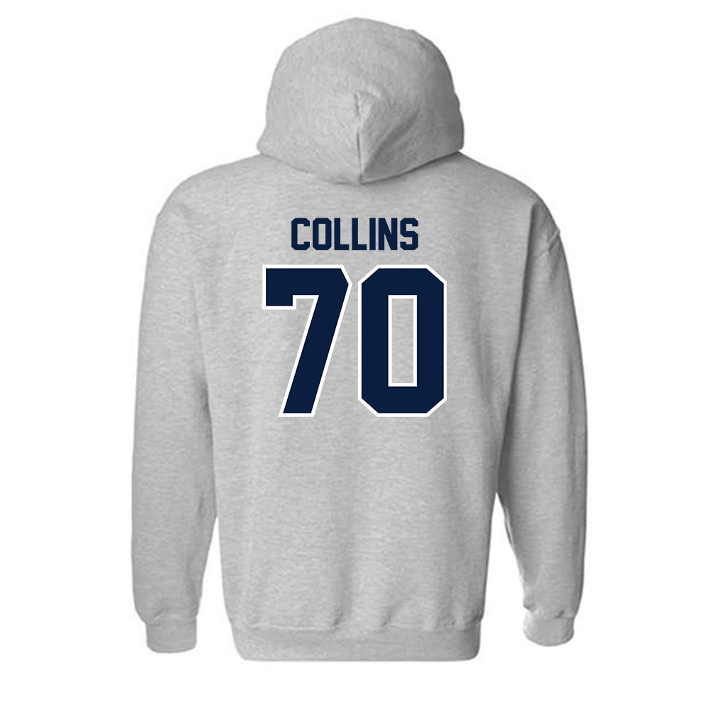 Monmouth - NCAA Football : Reed Collins - Sports Shersey Hooded Sweatshirt-1