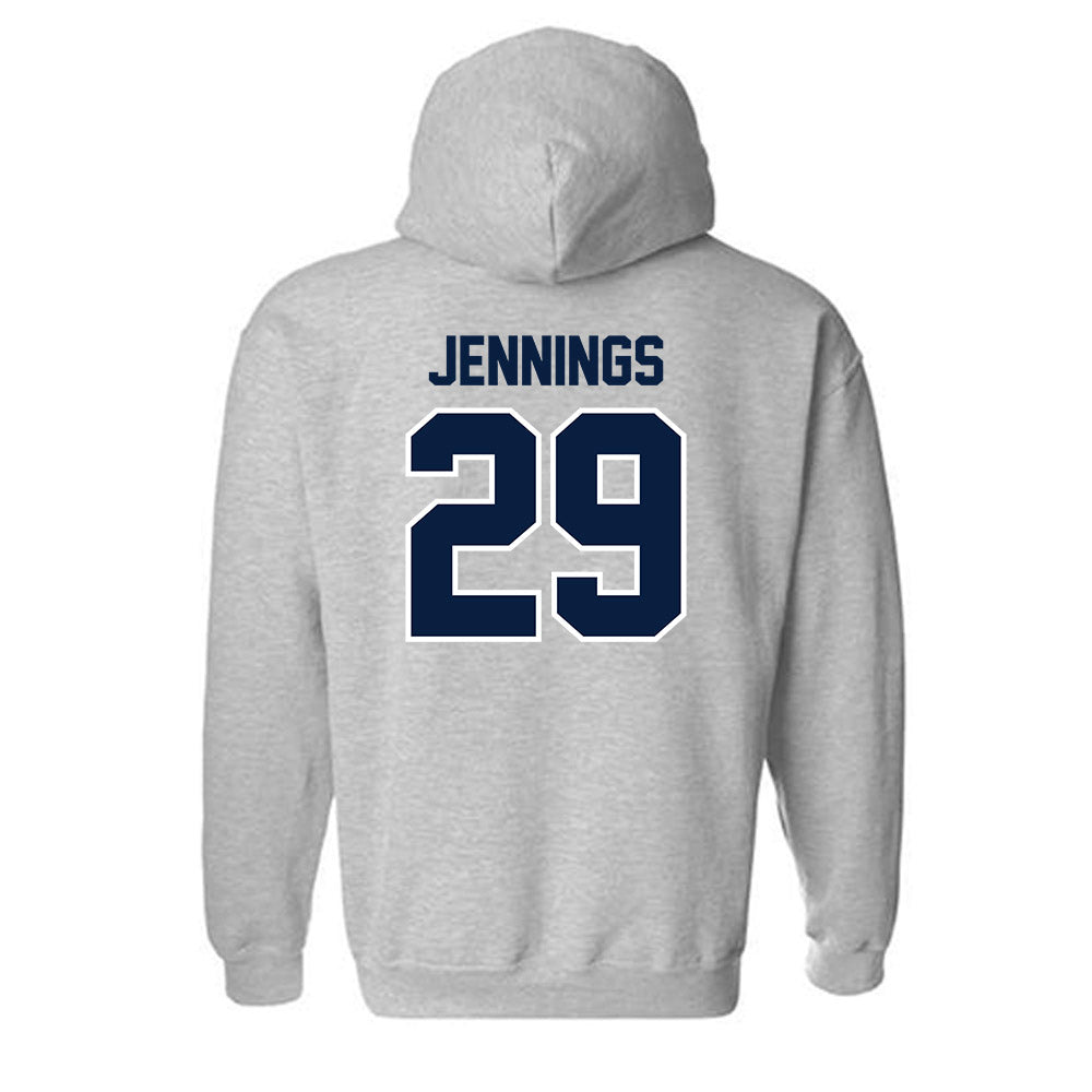 Monmouth - NCAA Football : Elijah Jennings - Sports Shersey Hooded Sweatshirt-1