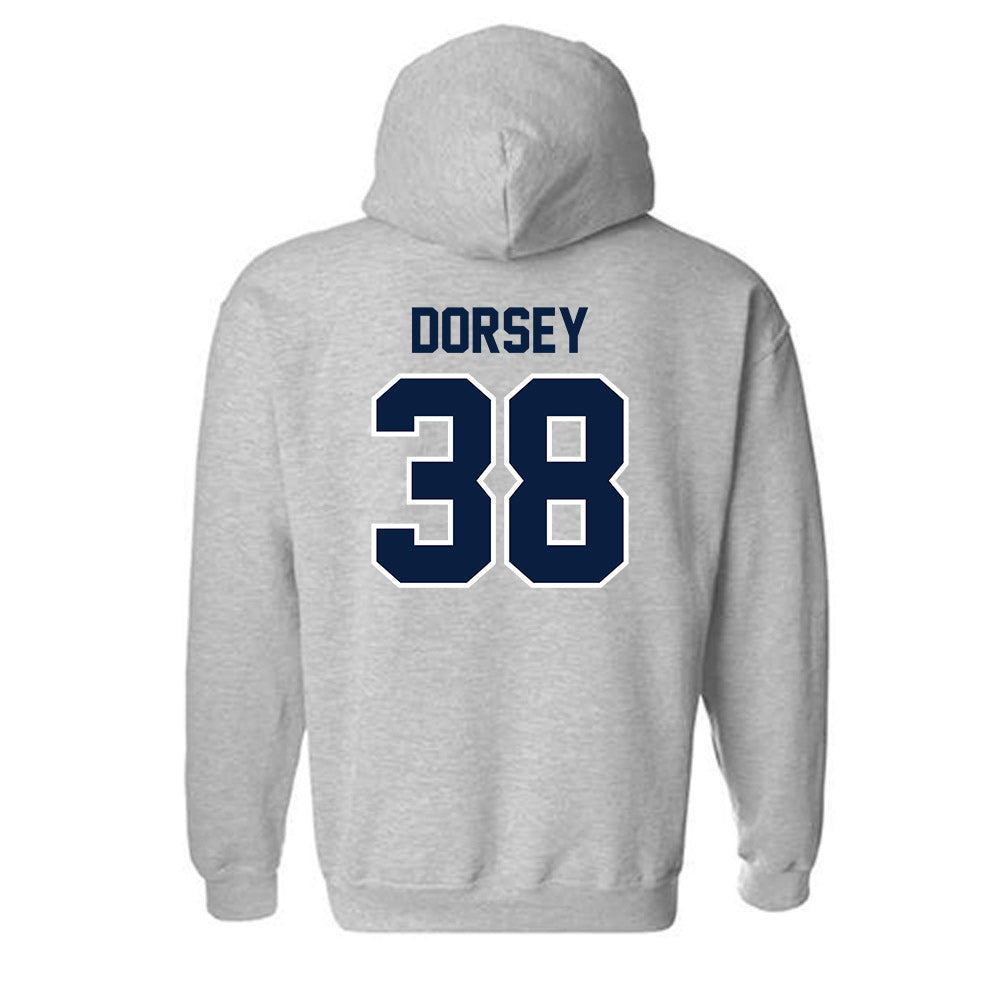 Monmouth - NCAA Football : Kendall Dorsey - Sports Shersey Hooded Sweatshirt-1