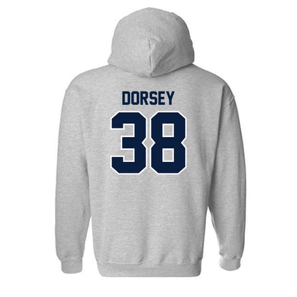 Monmouth - NCAA Football : Kendall Dorsey - Sports Shersey Hooded Sweatshirt-1