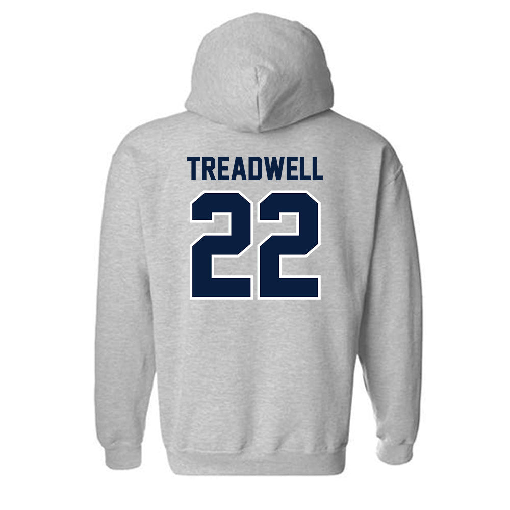 Monmouth - NCAA Football : Nazir Treadwell - Sports Shersey Hooded Sweatshirt-1