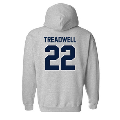 Monmouth - NCAA Football : Nazir Treadwell - Sports Shersey Hooded Sweatshirt-1