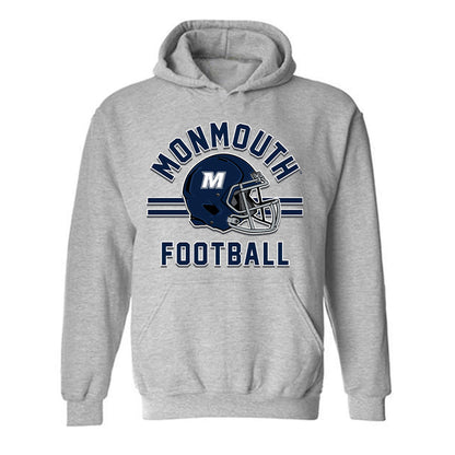 Monmouth - NCAA Football : Spencer Kishbaugh - Sports Shersey Hooded Sweatshirt-0