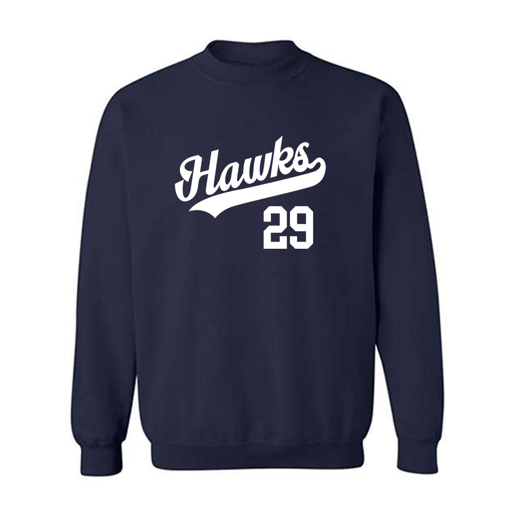 Monmouth - NCAA Baseball : Jacob Diaz - Replica Shersey Crewneck Sweatshirt-0