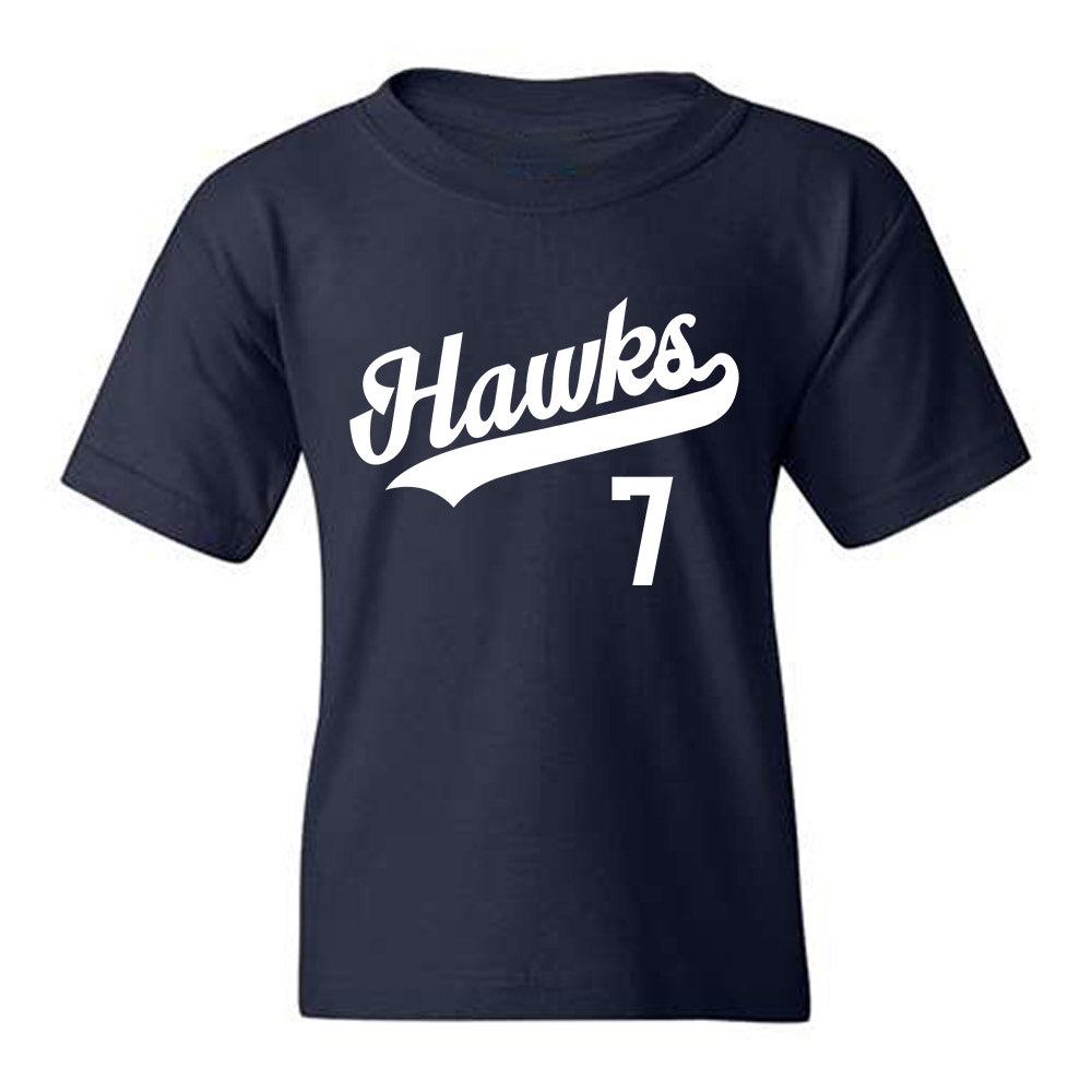 Monmouth - NCAA Baseball : Chase Brunner - Replica Shersey Youth T-Shirt-0