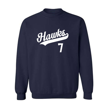 Monmouth - NCAA Baseball : Chase Brunner - Replica Shersey Crewneck Sweatshirt-0