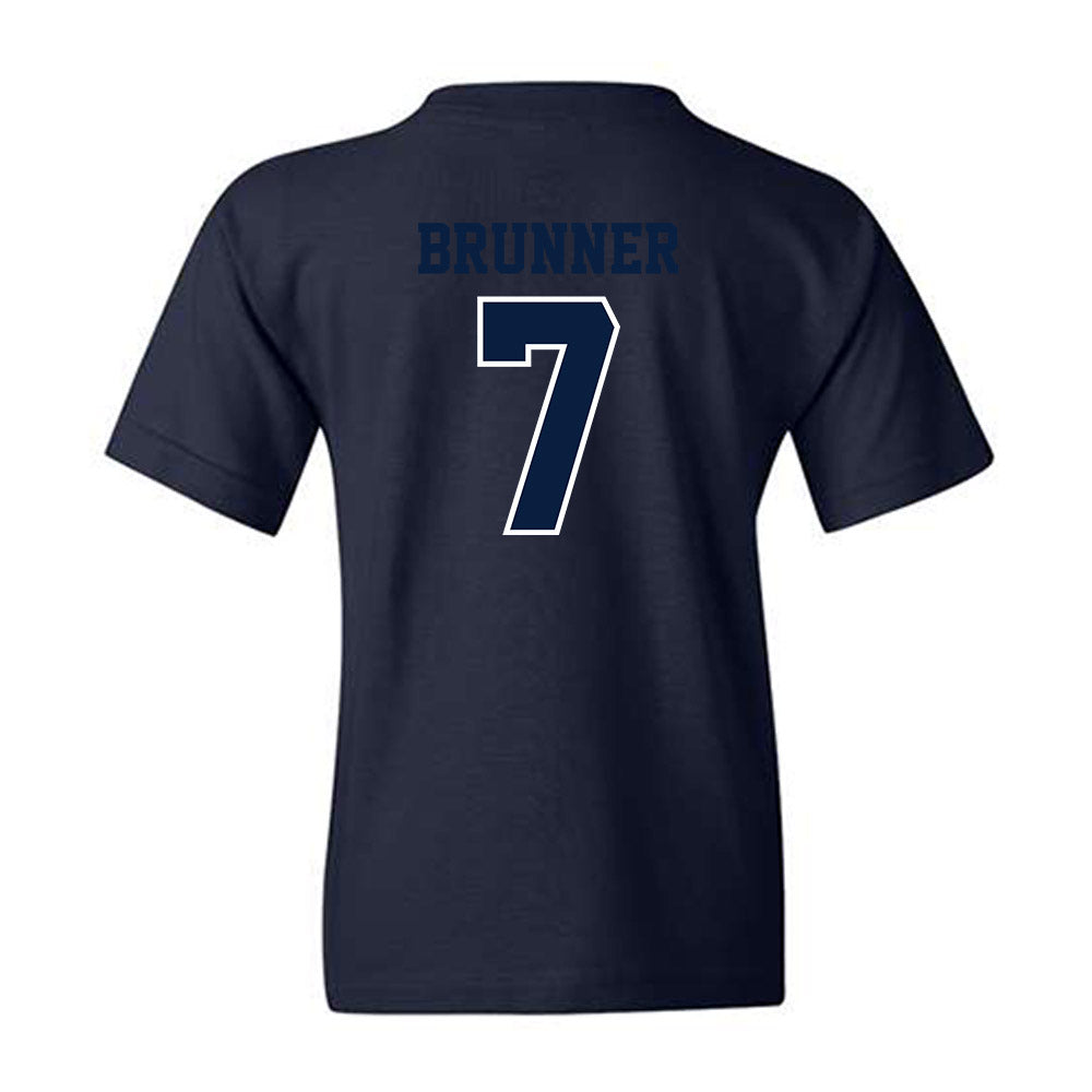 Monmouth - NCAA Baseball : Chase Brunner - Sports Shersey Youth T-Shirt-1