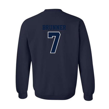 Monmouth - NCAA Baseball : Chase Brunner - Sports Shersey Crewneck Sweatshirt-1