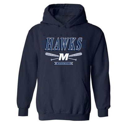 Monmouth - NCAA Baseball : Matthew Rich - Sports Shersey Hooded Sweatshirt-0