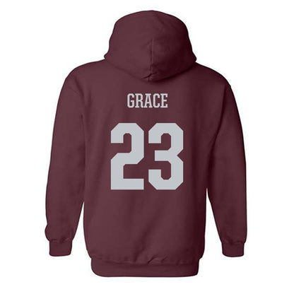 Mississippi State - NCAA Men's Basketball : King Grace - Sports Shersey Hooded Sweatshirt-1