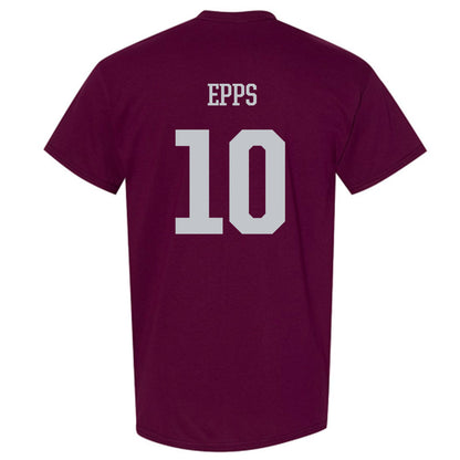 Mississippi State - NCAA Men's Basketball : Jayden Epps - Sports Shersey T-Shirt-1