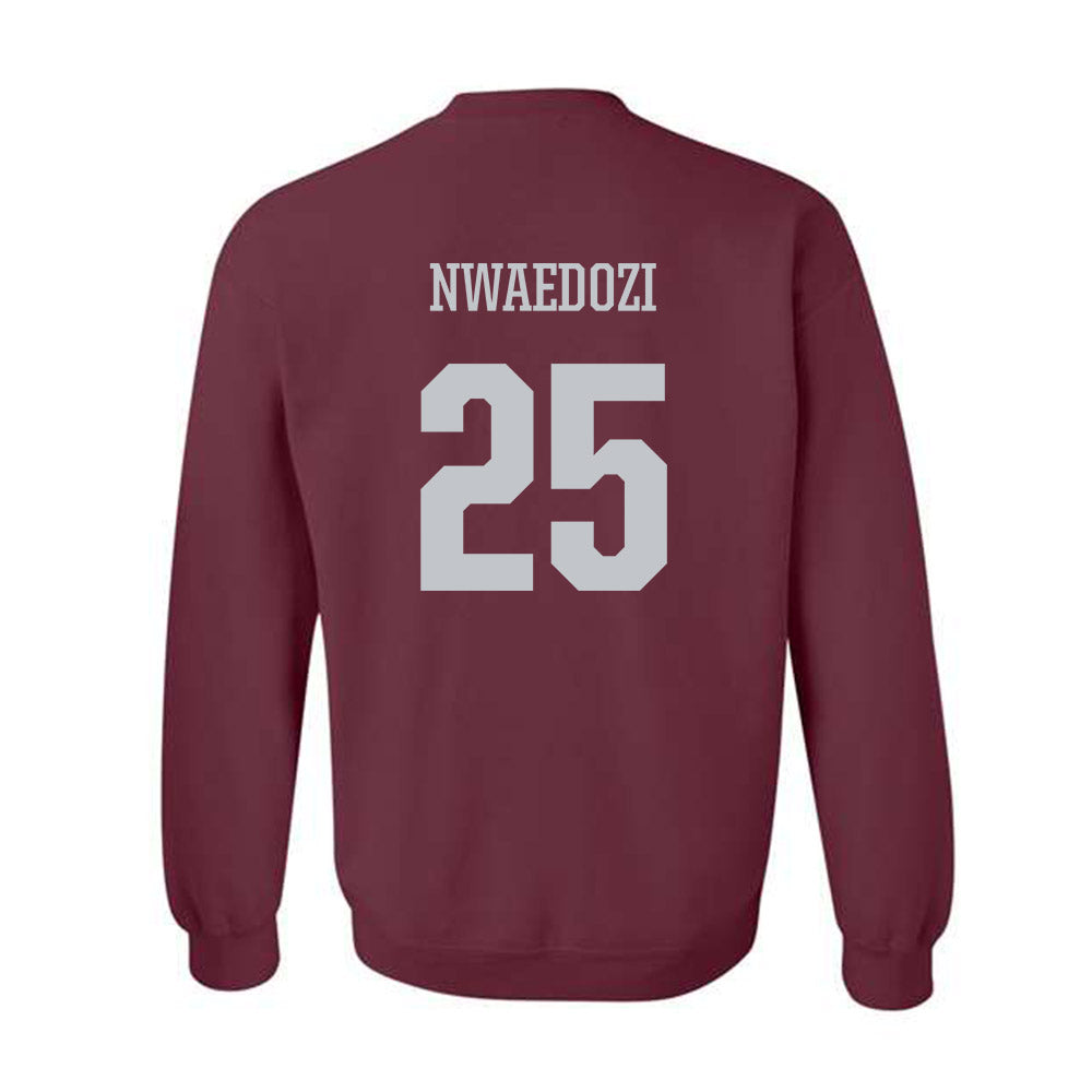 Mississippi State - NCAA Women's Basketball : Favour Nwaedozi - Sports Shersey Crewneck Sweatshirt-1