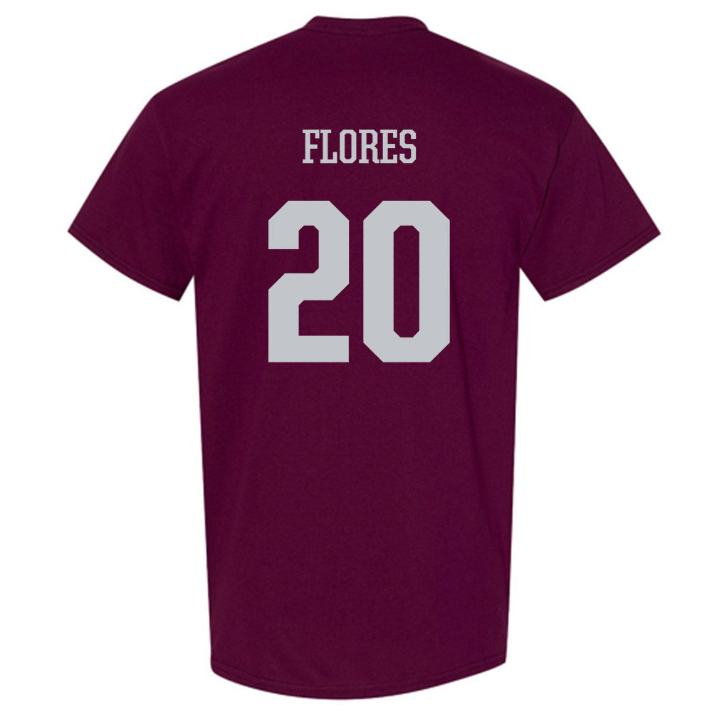 Mississippi State - NCAA Women's Basketball : Andrea Flores - Sports Shersey T-Shirt-1
