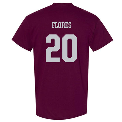 Mississippi State - NCAA Women's Basketball : Andrea Flores - Sports Shersey T-Shirt-1