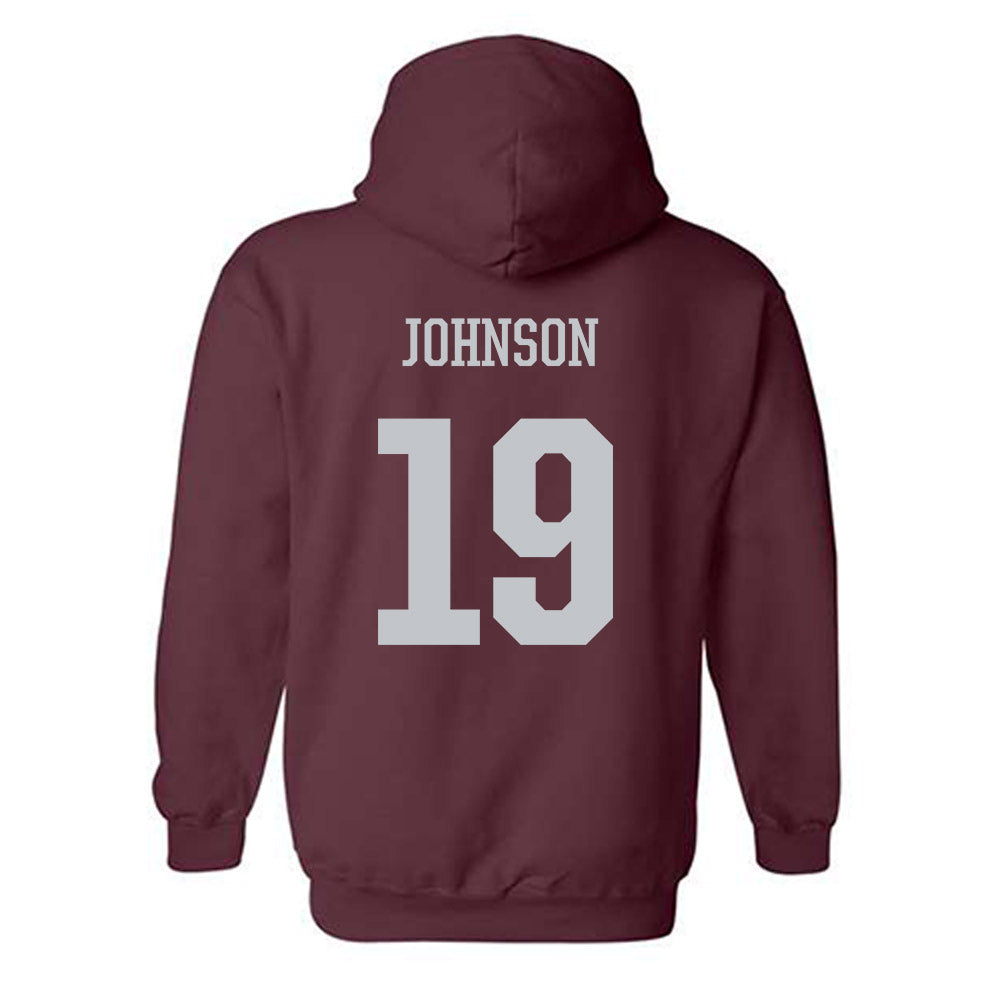 Mississippi State - NCAA Women's Soccer : Hailey Johnson - Sports Shersey Hooded Sweatshirt-1