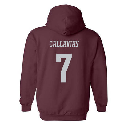 Mississippi State - NCAA Women's Soccer : Savannah Callaway - Sports Shersey Hooded Sweatshirt-1