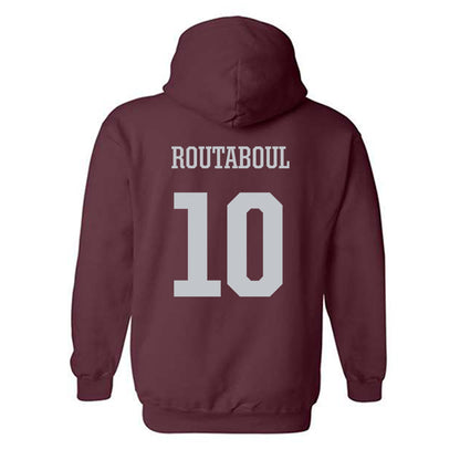 Mississippi State - NCAA Women's Volleyball : Paloma Routaboul - Sports Shersey Hooded Sweatshirt-1