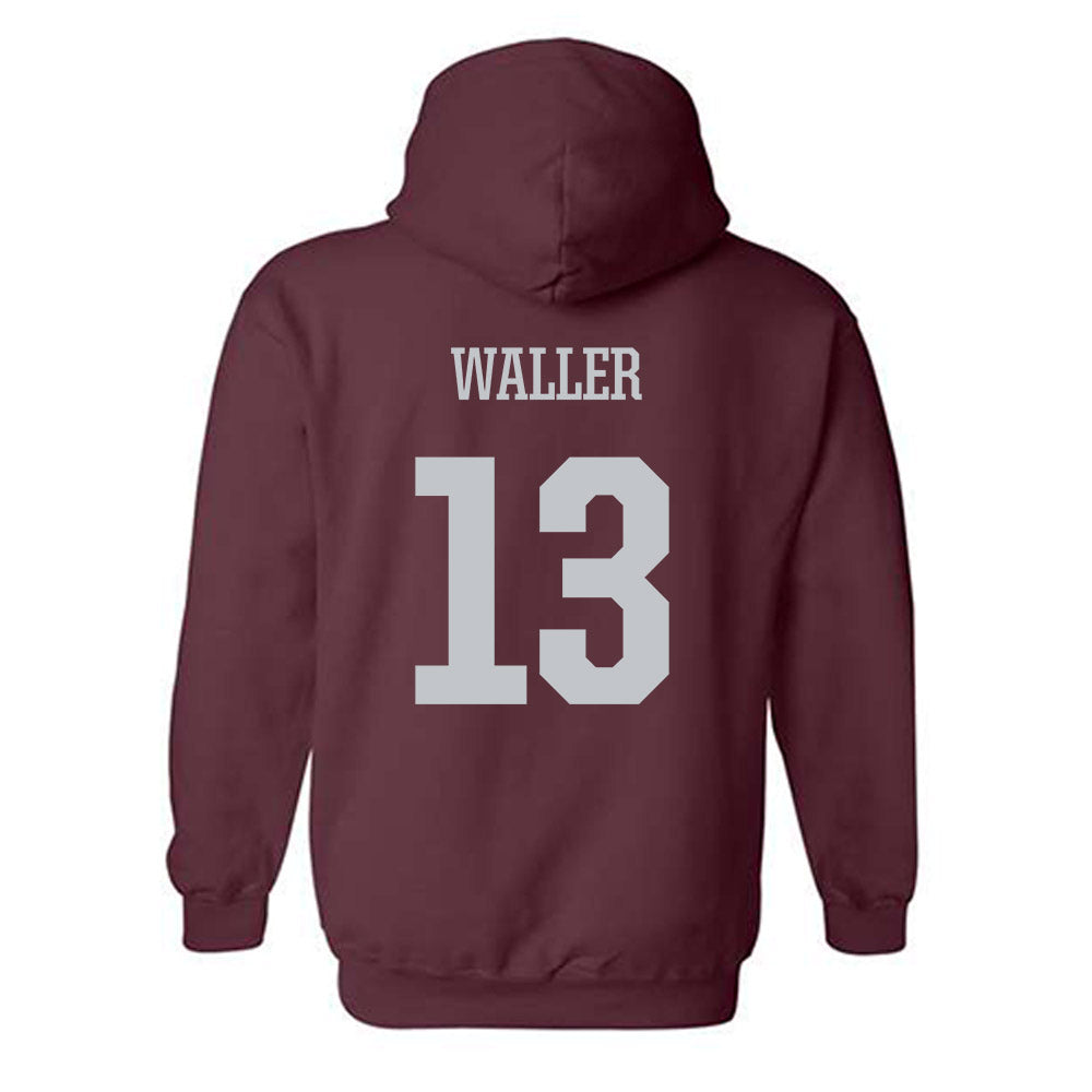 Mississippi State - NCAA Women's Volleyball : Sydnie Waller - Sports Shersey Hooded Sweatshirt-1
