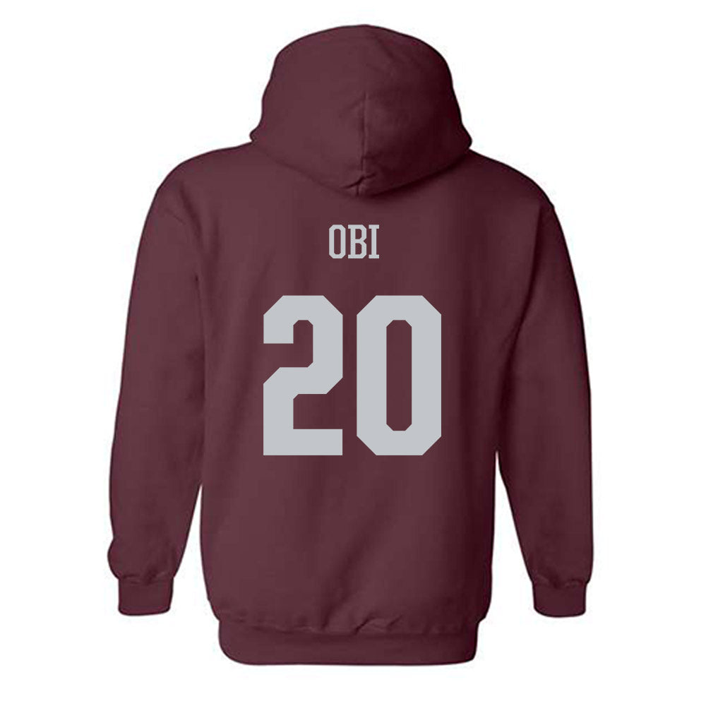 Mississippi State - NCAA Women's Volleyball : Noella Obi - Sports Shersey Hooded Sweatshirt-1