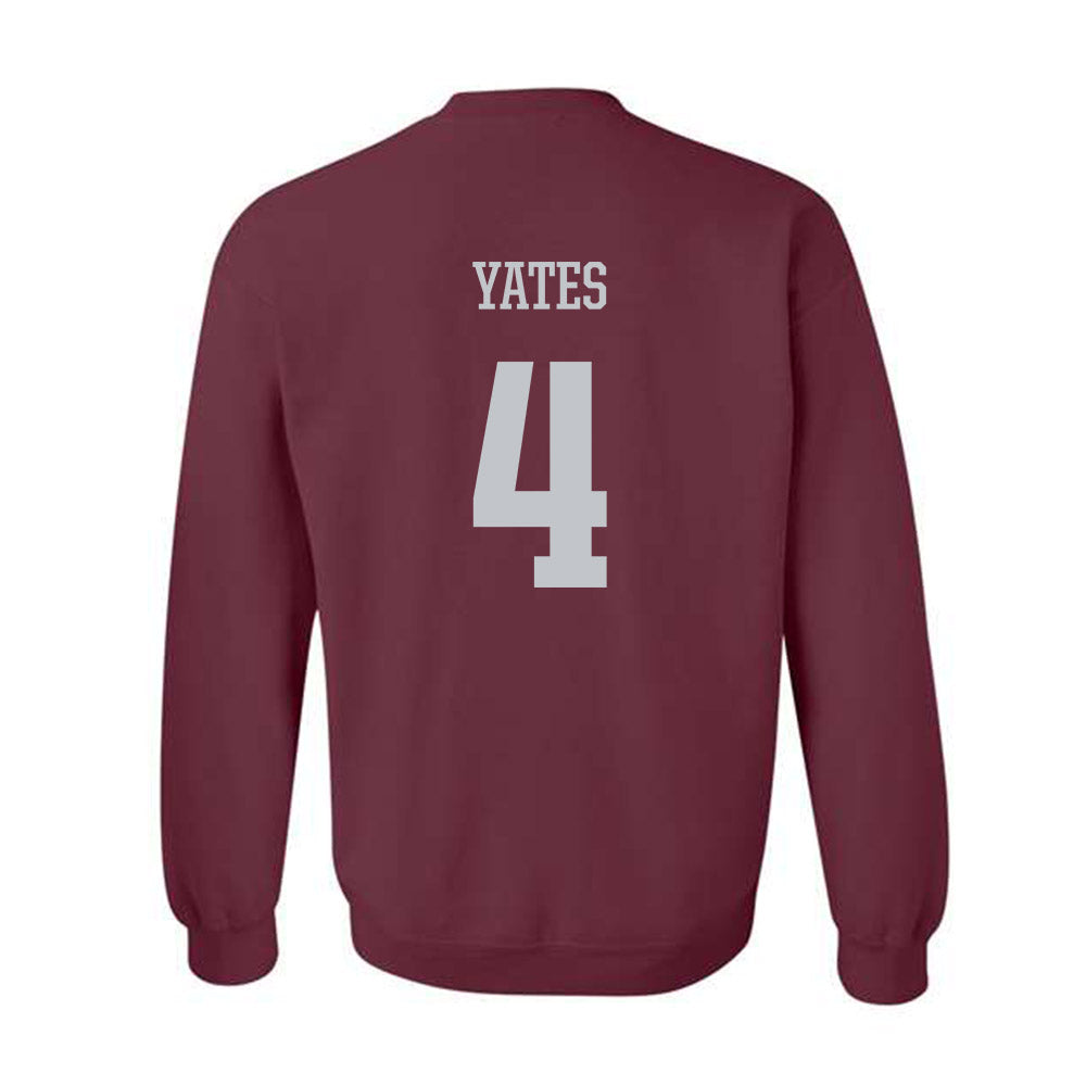 Mississippi State - NCAA Women's Volleyball : mckenna yates - Sports Shersey Crewneck Sweatshirt-1