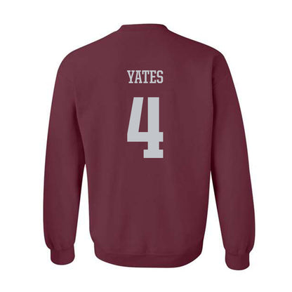 Mississippi State - NCAA Women's Volleyball : mckenna yates - Sports Shersey Crewneck Sweatshirt-1