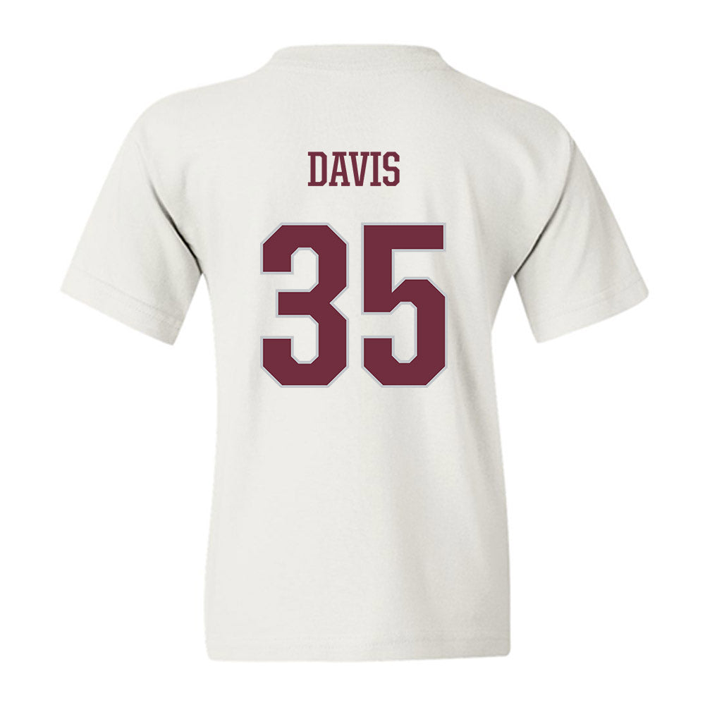 Mississippi State - NCAA Baseball : Ben Davis - Classic Shersey Youth T-Shirt-1