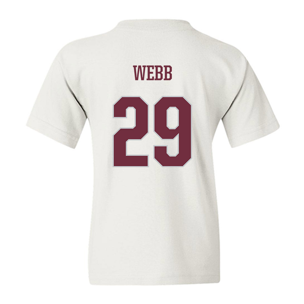 Mississippi State - NCAA Baseball : Maddox Webb - Classic Shersey Youth T-Shirt-1