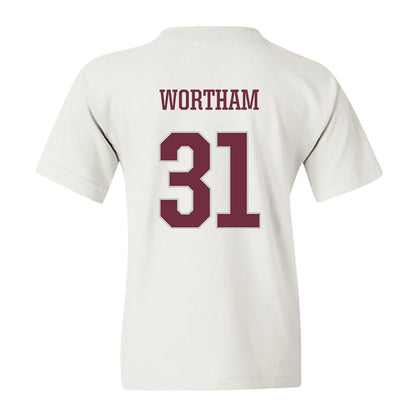 Mississippi State - NCAA Baseball : Charlie Wortham - Classic Shersey Youth T-Shirt-1