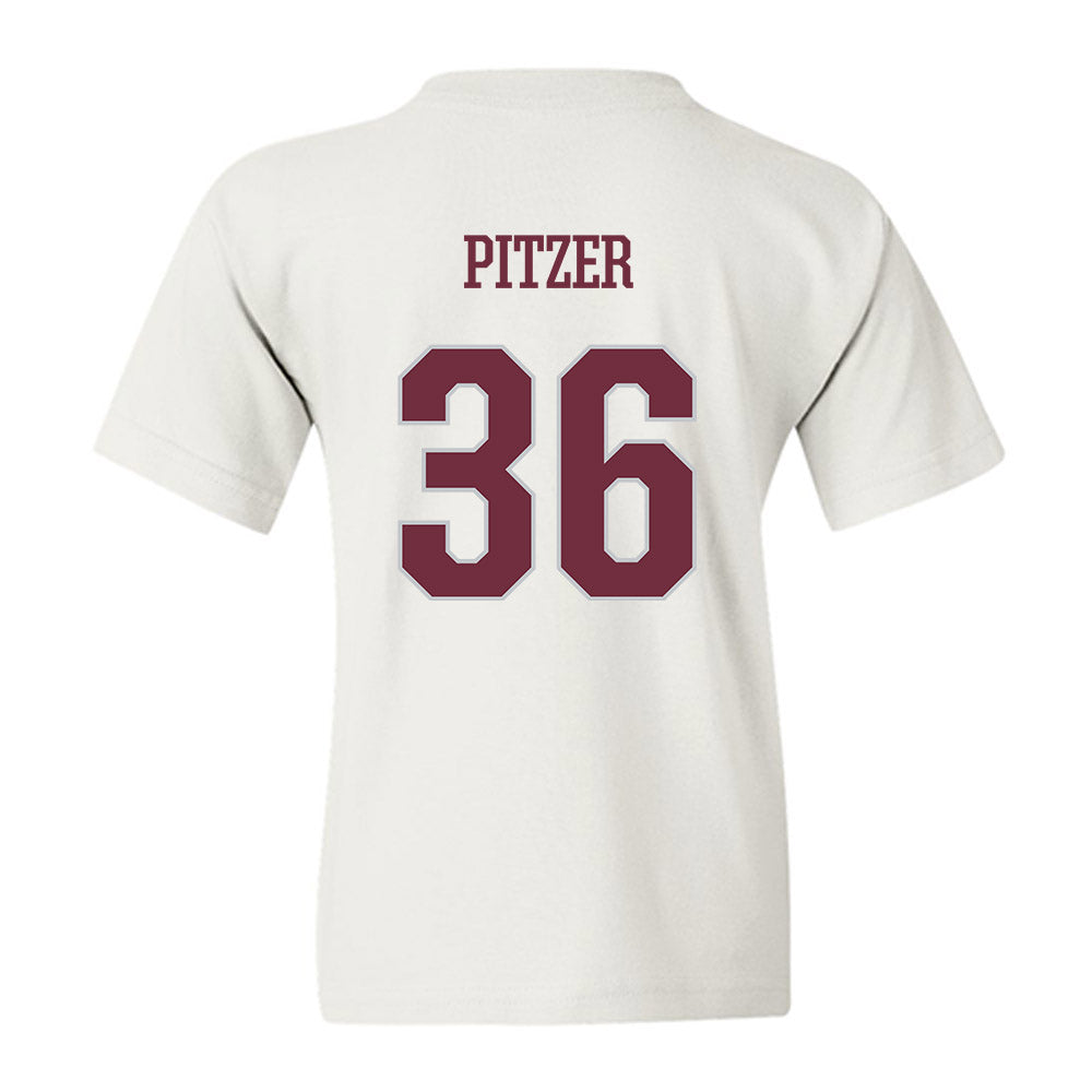 Mississippi State - NCAA Baseball : Tyler Pitzer - Classic Shersey Youth T-Shirt-1