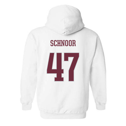 Mississippi State - NCAA Baseball : JT Schnoor - Classic Shersey Hooded Sweatshirt-1