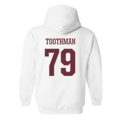 Mississippi State - NCAA Football : Dalton Toothman - Sports Shersey Hooded Sweatshirt-1