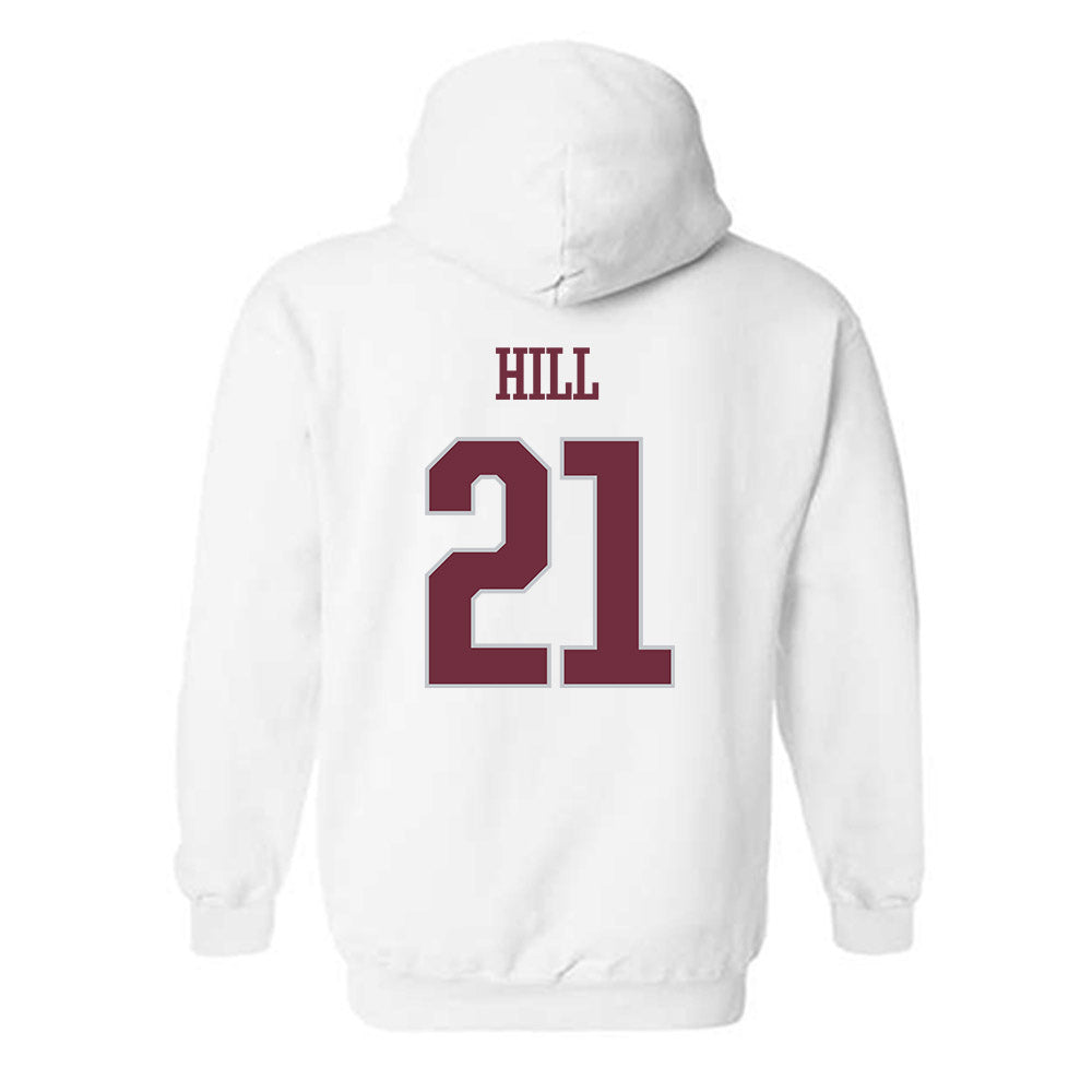 Mississippi State - NCAA Football : JJ Hill - Sports Shersey Hooded Sweatshirt-1