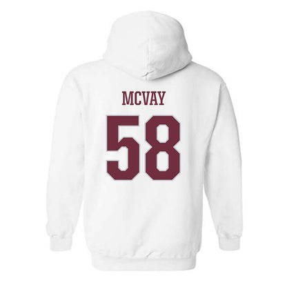 Mississippi State - NCAA Football : Miles Mcvay - Sports Shersey Hooded Sweatshirt-1