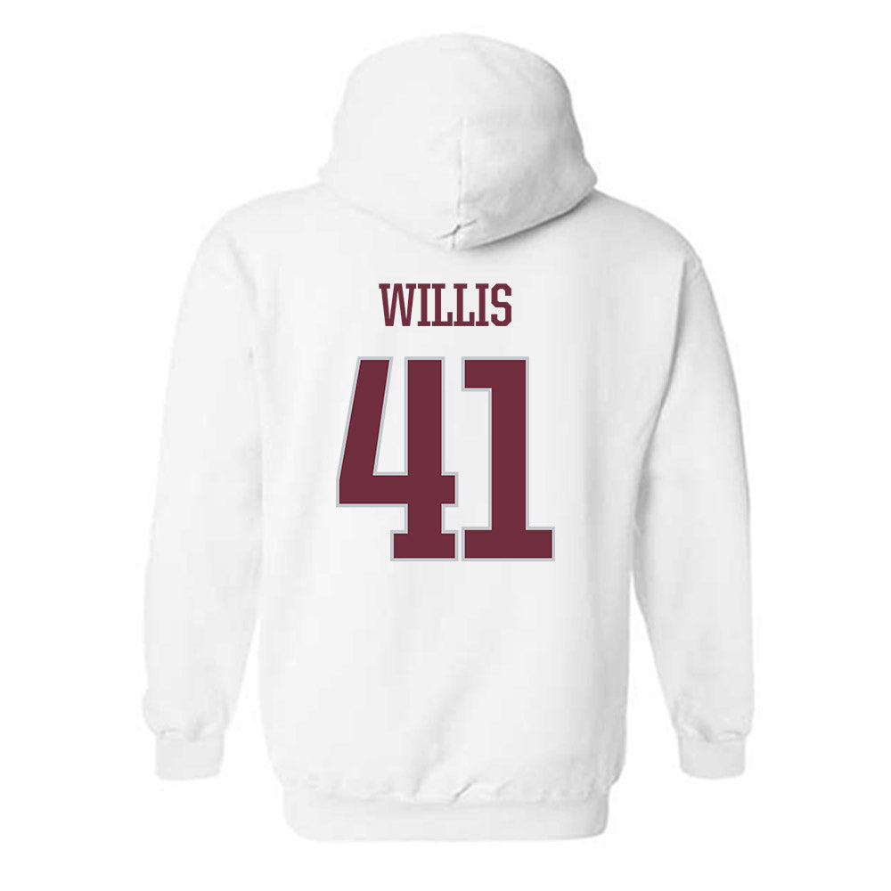 Mississippi State - NCAA Football : Tyshun Willis - Sports Shersey Hooded Sweatshirt-1