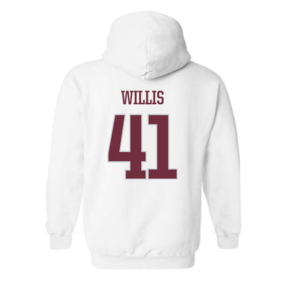 Mississippi State - NCAA Football : Tyshun Willis - Sports Shersey Hooded Sweatshirt-1