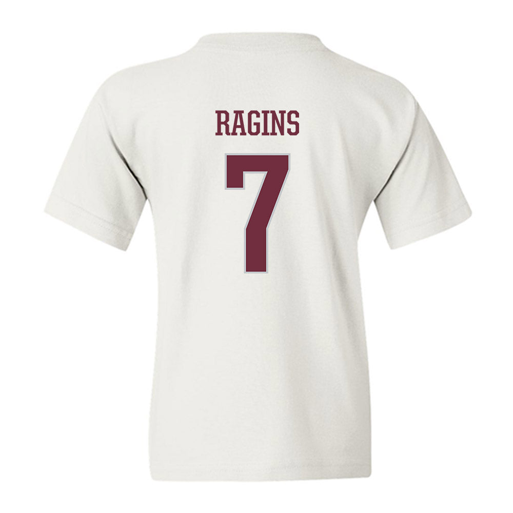 Mississippi State - NCAA Football : Zion Ragins - Sports Shersey Youth T-Shirt-1