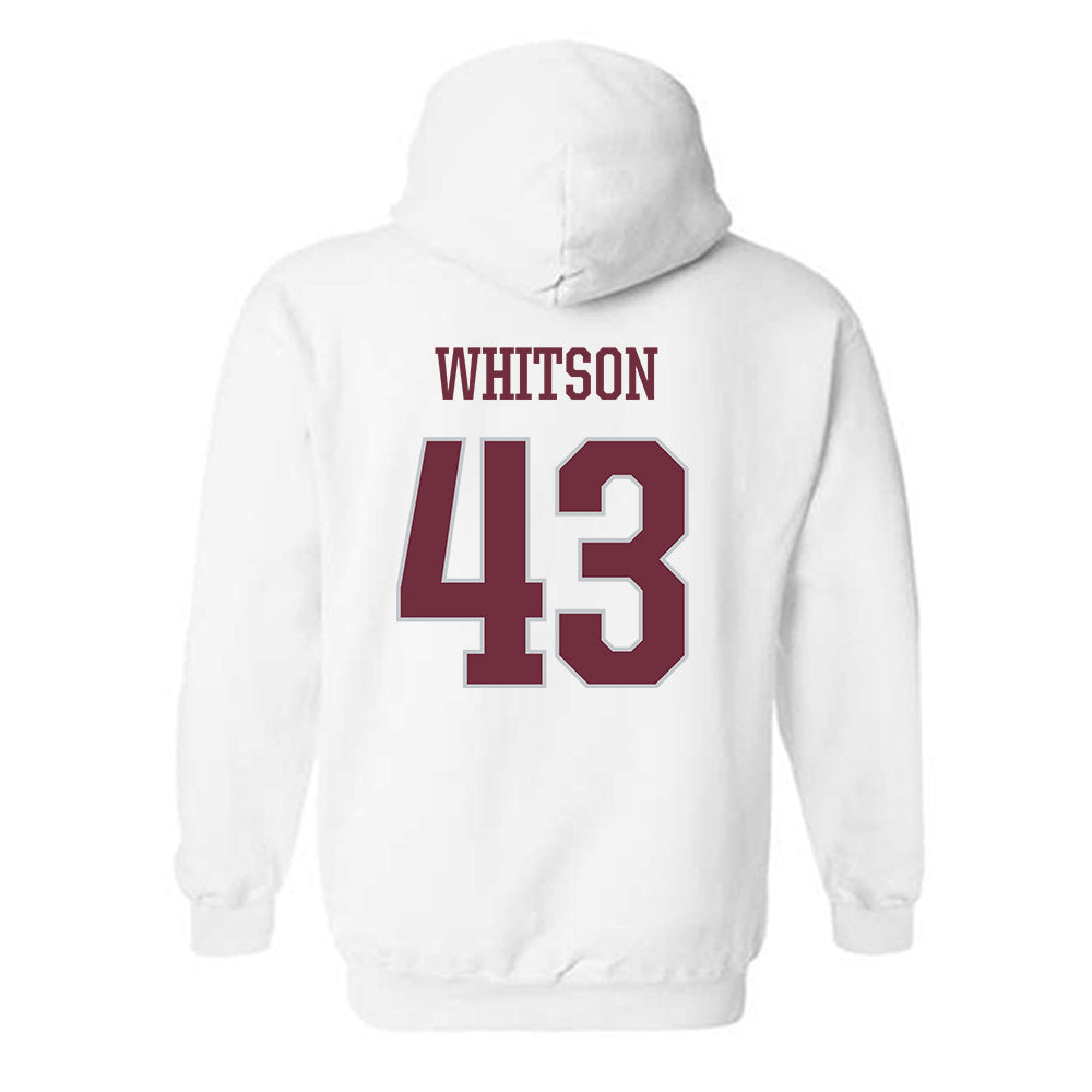 Mississippi State - NCAA Football : Will Whitson - Sports Shersey Hooded Sweatshirt-1