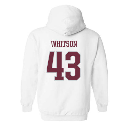 Mississippi State - NCAA Football : Will Whitson - Sports Shersey Hooded Sweatshirt-1