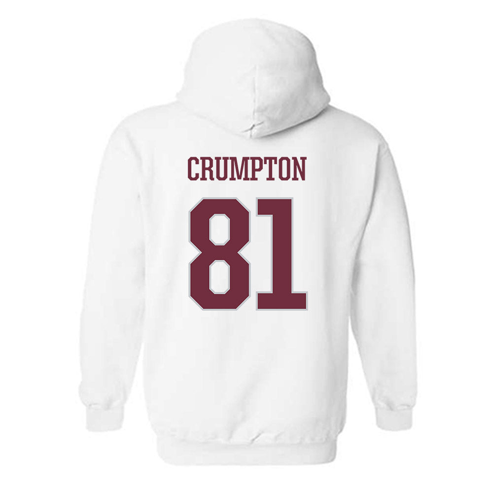 Mississippi State - NCAA Football : Zion Crumpton - Sports Shersey Hooded Sweatshirt-1