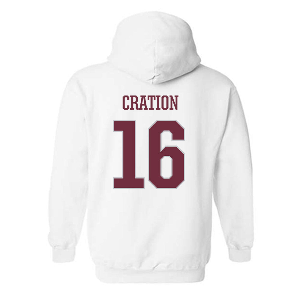 Mississippi State - NCAA Football : Jayden Cration - Sports Shersey Hooded Sweatshirt-1