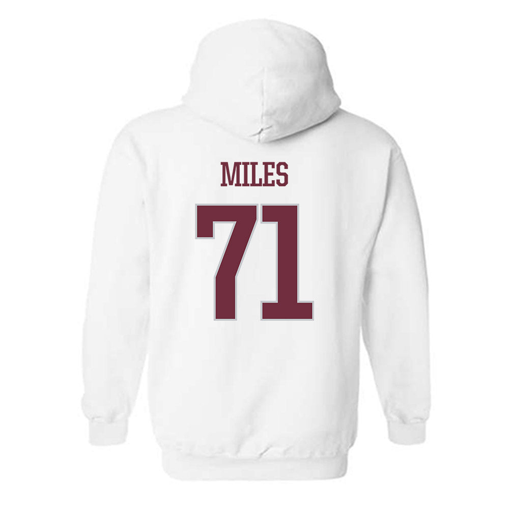 Mississippi State - NCAA Football : Saquon Miles - Sports Shersey Hooded Sweatshirt-1
