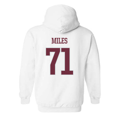Mississippi State - NCAA Football : Saquon Miles - Sports Shersey Hooded Sweatshirt-1
