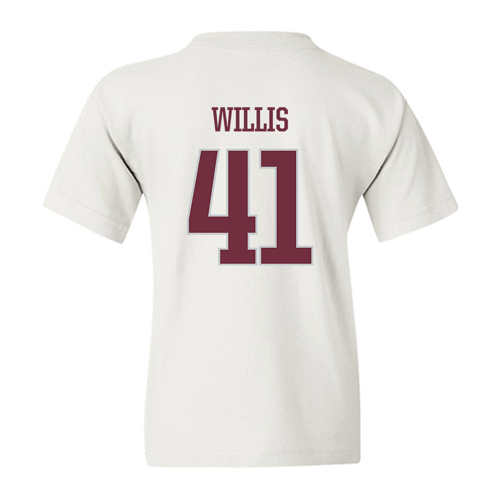 Mississippi State - NCAA Football : Tyshun Willis - Sports Shersey Youth T-Shirt-1