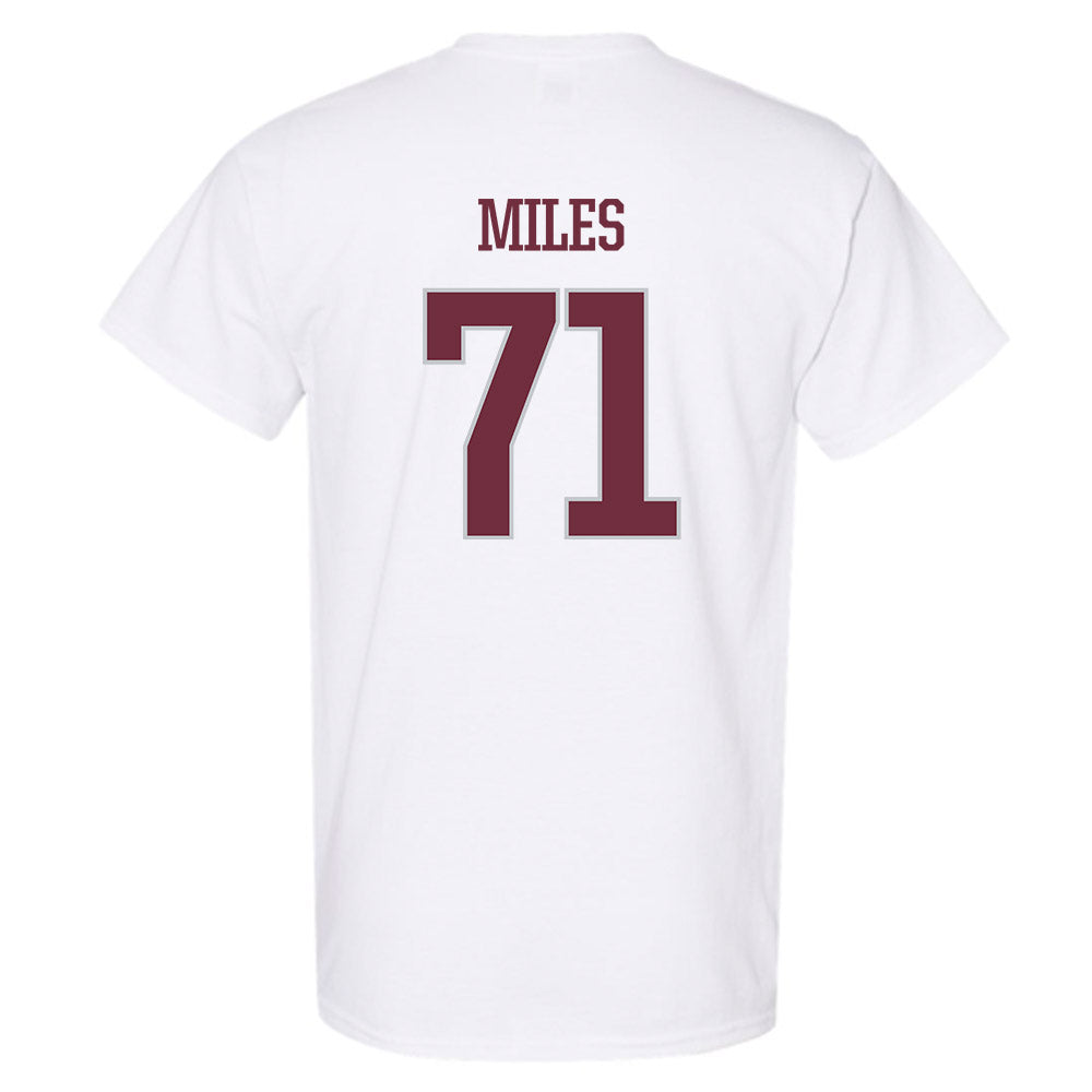 Mississippi State - NCAA Football : Saquon Miles - Sports Shersey T-Shirt-1