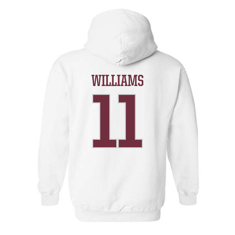 Mississippi State - NCAA Football : Ayden Williams - Sports Shersey Hooded Sweatshirt-1